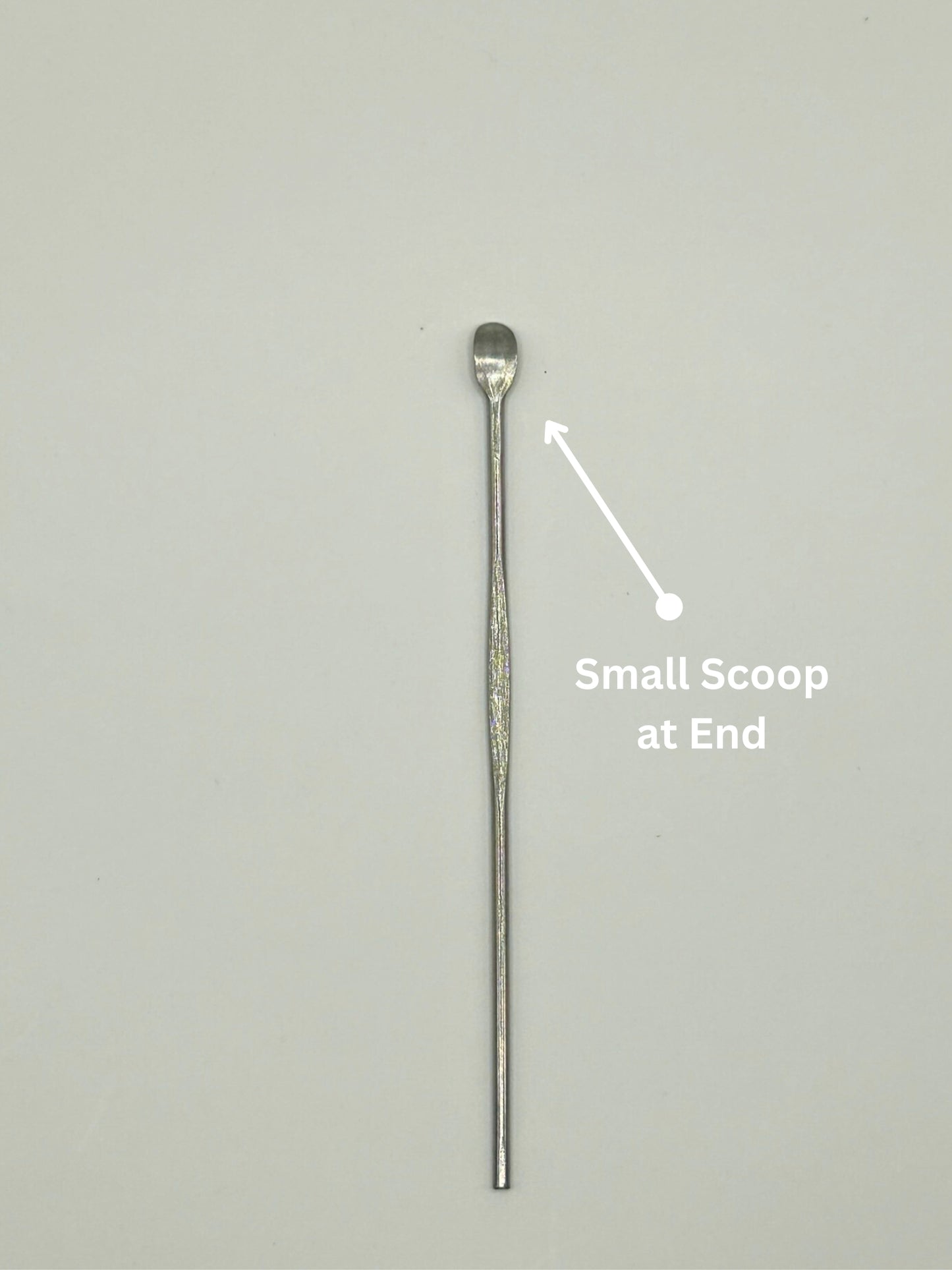 Stainless Steel Dab Tool – 3" with Scoop